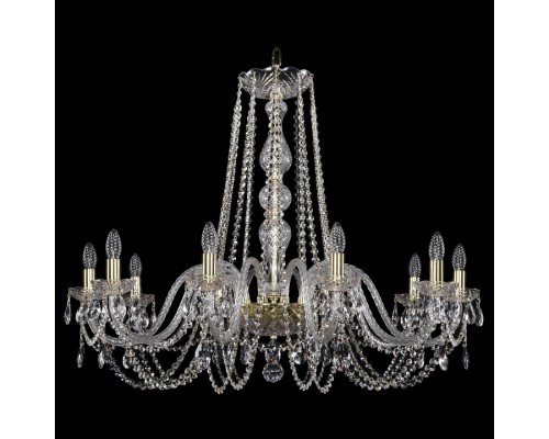Подвесная люстра Bohemia Ivele Crystal 1402 1402/10/360/G Подвесная люстра Bohemia Ivele Crystal 1402 1402/10/360/G