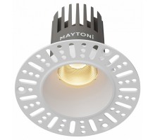 Встраиваемый светильник Maytoni Technical  DL124-10W-2.7K-TRS-W