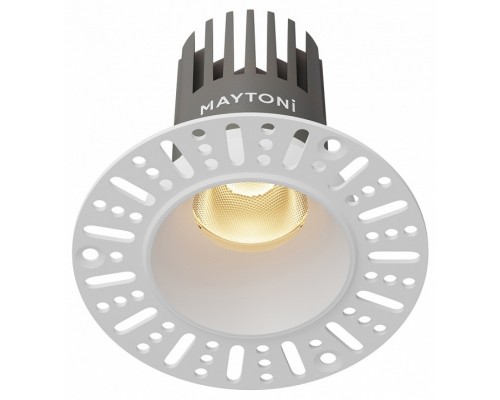 Встраиваемый светильник Maytoni Technical  DL124-10W-2.7K-TRS-W