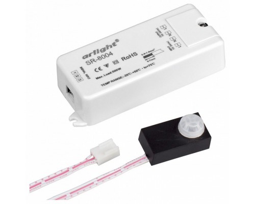 Датчик движения Arlight SR-8004 SR-8004 black (220V, 500W, PIR-Sensor)