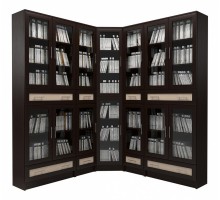 Шкаф книжный Мебелайн-48