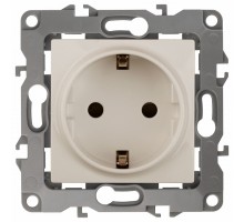 Розетка с заземлением, без рамки Эра Эра 12 12-2111-02