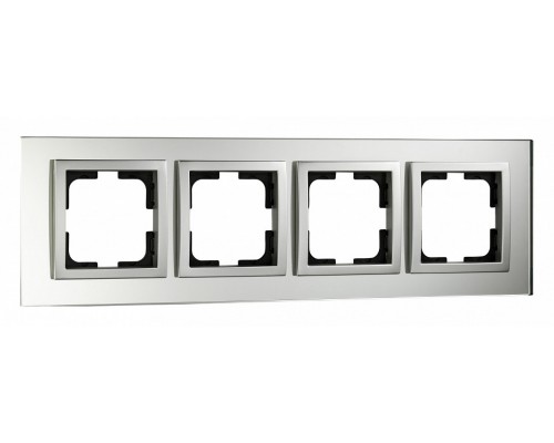 Рамка на 4 поста Mono Electric Style Glass 107-700000-163 Рамка на 4 поста Mono Electric Style Glass 107-700000-163