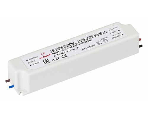 Блок питания с проводом Arlight ARPV-LV 019503(1) Блок питания с проводом Arlight ARPV-LV 019503(1)