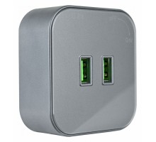 Розетка 2xUSB на треке Arte Milano Am-track-sockets 380022TS/USBx2 Grey