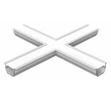 Соединитель угловой X-образный встраиваемый 6063 LINE 3525 IN 0273013