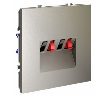 Розетка акустическая без рамки Voltum S70 VLS060304