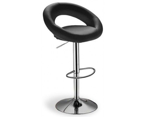 Стул барный  Serene черный, хром