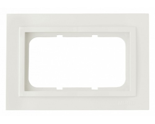 Рамка для двойной розетки Mono Electric Despina 102-010000-165 Рамка для двойной розетки Mono Electric Despina 102-010000-165