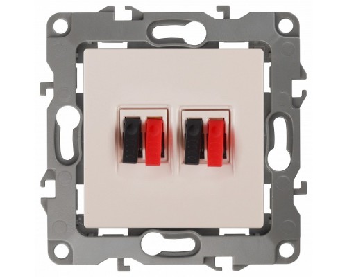 Розетка акустическая без рамки Эра Эра 12 12-3112-02