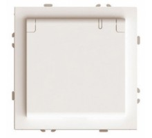 Розетка с заземлением и со шторкой, с крышкой Stekker Эмили 49907