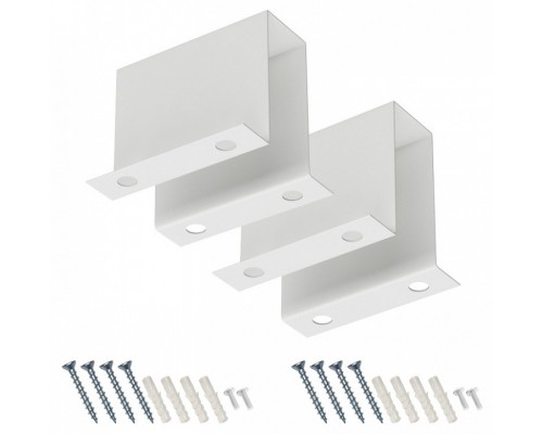 Комплект из 2 креплений для трека Denkirs TR2100 TR2105-WH Комплект из 2 креплений для трека Denkirs TR2100 TR2105-WH