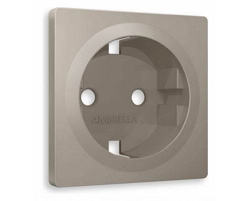 Накладка для розетки с заземлением Ambrella Volt Quant AP3660