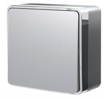 Выключатель одноклавишный Werkel Gallant (серебряный) W5012006