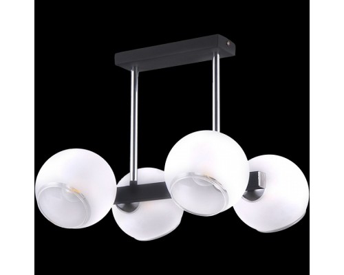 Люстра на штанге ILLUMICO  IL9559-4PSQ-79 CR BK