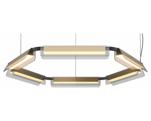 Подвесная люстра Maytoni Flat MOD296PL-L60BS3K Подвесная люстра Maytoni Flat MOD296PL-L60BS3K