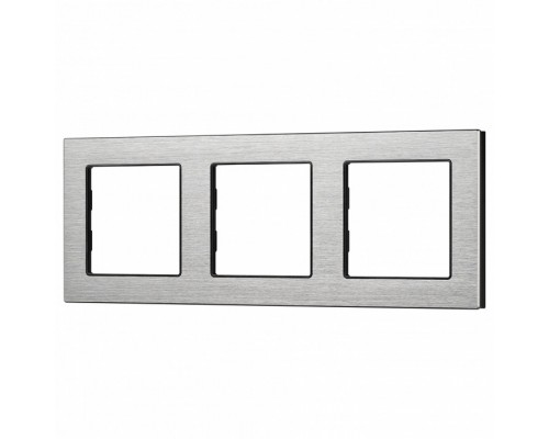 Рамка на 3 поста Arlight PRESTO 043858 Рамка на 3 поста Arlight PRESTO 043858