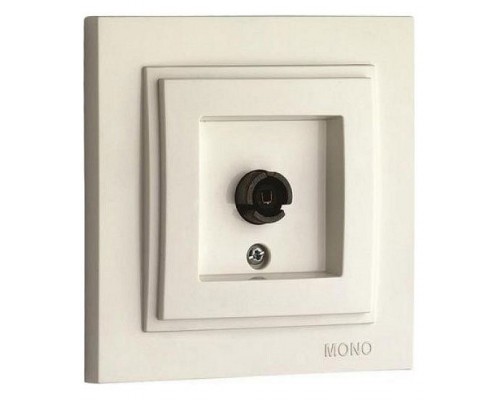 ТВ-розетка без рамки Mono Electric Despina / Larissa 500-000105-138 ТВ-розетка без рамки Mono Electric Despina / Larissa 500-000105-138