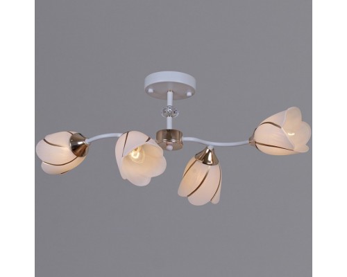 Люстра на штанге  35360-0.3-04 WH+FG