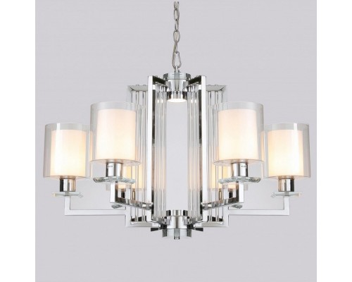 Подвесная люстра iLamp King RM6201-6 CR+CL Подвесная люстра iLamp King RM6201-6 CR+CL