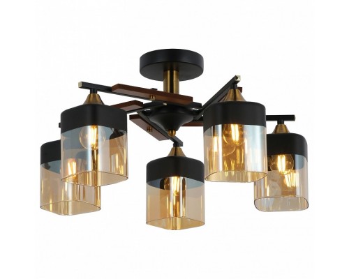 Люстра на штанге Freya Glitz FR5154PL-05B