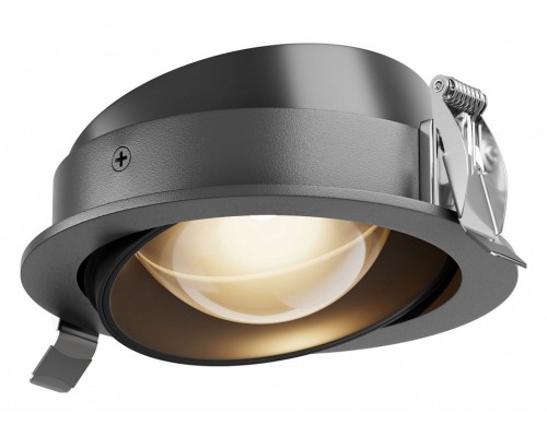 Встраиваемый светильник Maytoni Lens DL105-12W3K-B Встраиваемый светильник Maytoni Lens DL105-12W3K-B