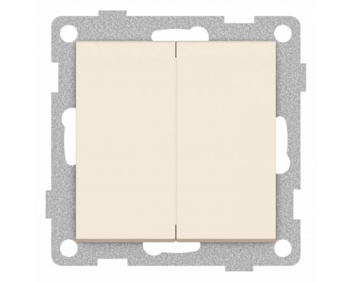 Выключатель проходной двухклавишный без рамки Gusi Electric UGRA С11В8-003 Выключатель проходной двухклавишный без рамки Gusi Electric UGRA С11В8-003