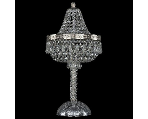 Настольная лампа декоративная Bohemia Ivele Crystal 1927 19271L4/H/25IV Ni Настольная лампа декоративная Bohemia Ivele Crystal 1927 19271L4/H/25IV Ni