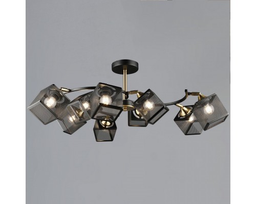 Люстра на штанге 60660-1 60660-0.3-09 BK+COP