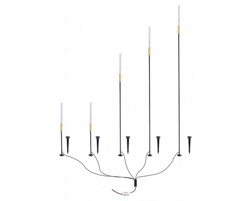 Наземный низкий светильник Arte Lamp MUSTER A1083PA-5BK