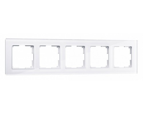 Рамка на 5 постов Werkel Favorit (белый) W0051101 Рамка на 5 постов Werkel Favorit (белый) W0051101