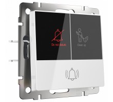 Кнопка звонка без рамки Werkel белый W1114601