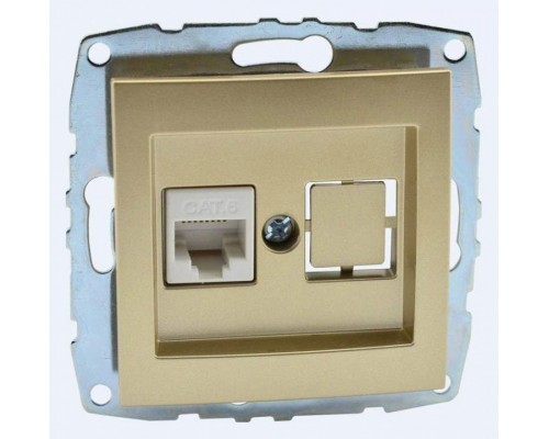 Розетка Ethernet RJ-45 без рамки Mono Electric Despina / Larissa 500-002205-125 Розетка Ethernet RJ-45 без рамки Mono Electric Despina / Larissa 500-002205-125