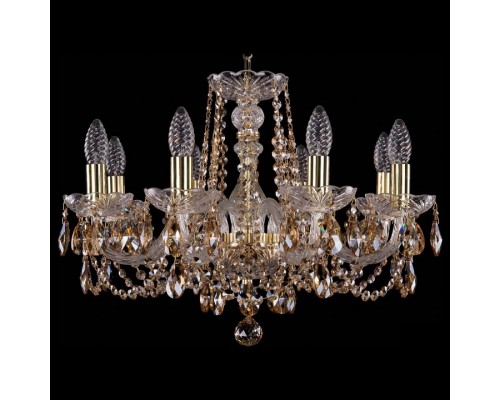 Подвесная люстра Bohemia Ivele Crystal 1402 1402/8/195/G/R721 Подвесная люстра Bohemia Ivele Crystal 1402 1402/8/195/G/R721