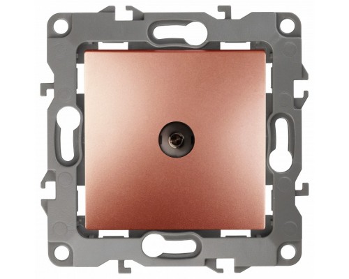 ТВ-розетка проходная без рамки Эра Эра 12 12-3102-14