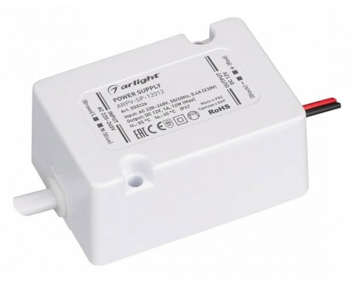 Блок питания с проводом Arlight ARPV 033326 Блок питания с проводом Arlight ARPV 033326