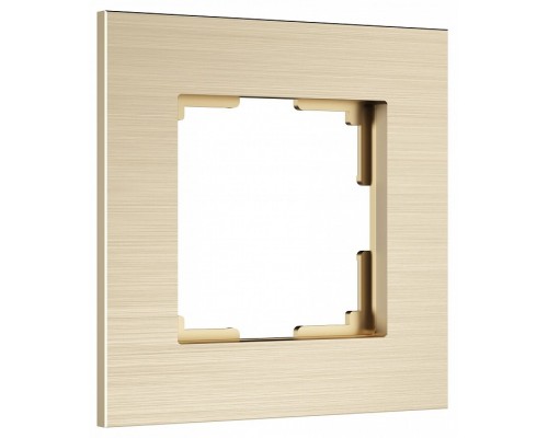 Рамка на 1 пост Werkel AluMax шампань W0013511 Рамка на 1 пост Werkel AluMax шампань W0013511