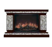 Комплект из электрокамина напольного и портала (143x45x82.5 см) Лорд Карелия Rondo 36 ЛО000032