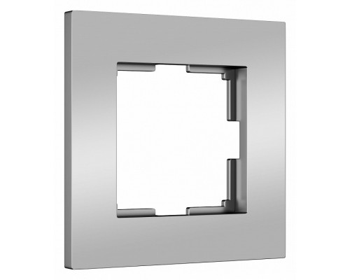 Рамка на 1 пост Werkel Slab (серебро софт) W0012965 Рамка на 1 пост Werkel Slab (серебро софт) W0012965