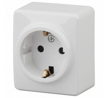 Накладка для розетки с заземлением Эра Эра Эксперт 11-2203-01