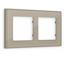 Рамка на 2 поста Ambrella Volt Arctic AF580362