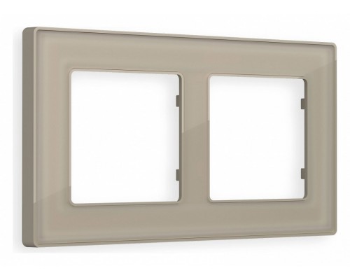 Рамка на 2 поста Ambrella Volt Arctic AF580362