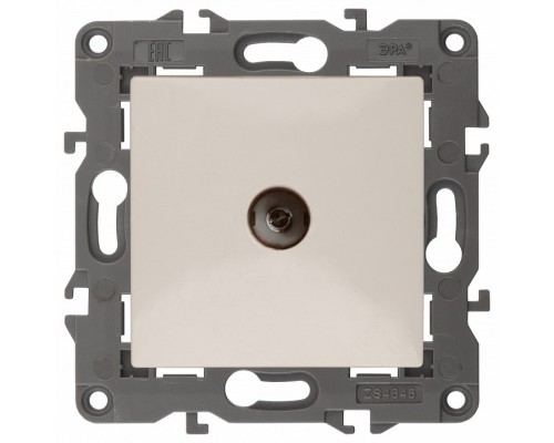 Механизм ТВ-розетки проходной Эра Эра Elegance 14-3102-02