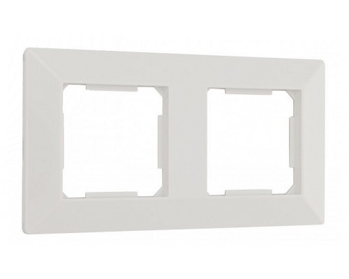 Рамка на 2 поста Arte Milano am-503.03 503.03-2.white Рамка на 2 поста Arte Milano am-503.03 503.03-2.white