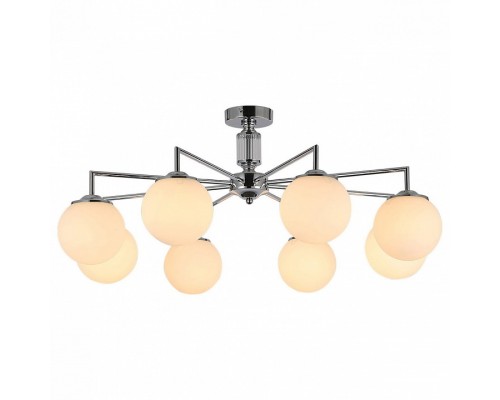 Люстра на штанге ILLUMICO IL0064 IL0064-8C-79 CR Люстра на штанге ILLUMICO IL0064 IL0064-8C-79 CR