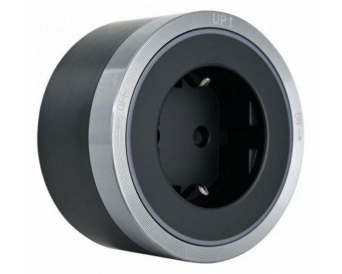 Розетка с заземлением на треке Arte Milano Am-track-sockets 380066TS LED/ES Grey Розетка с заземлением на треке Arte Milano Am-track-sockets 380066TS LED/ES Grey