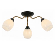 Люстра на штанге ILLUMICO  IL8193-3COU-79 BK GD