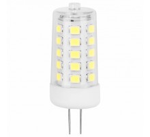 Лампа светодиодная Эра Green Line G4 7Вт 6500K LED G4-JC-7W-865-12V GL