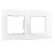 Рамка на 2 поста Arte Milano am-503.02 503.02-2.white