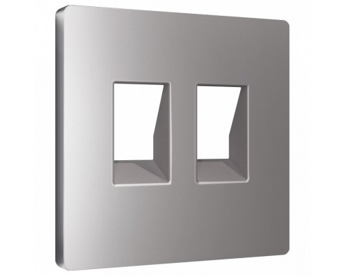 Накладка для розетки RJ-11 или RJ-45 Ambrella Volt ALFA AP5121